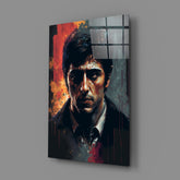 Al Pacino Glass Wall Art  || Designer Collection.